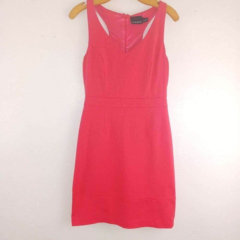 Cynthia Rowley sleeveless hot pink dress size 6